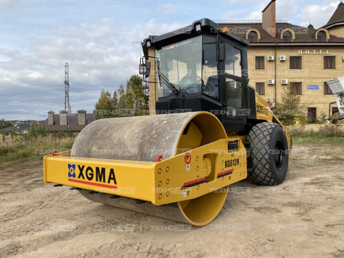 грунтовый каток xgma xg612h